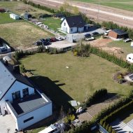 Działka gotowa pod budowę.