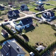 Działka gotowa pod budowę.