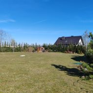 Działka gotowa pod budowę.