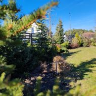 Działka gotowa pod budowę.