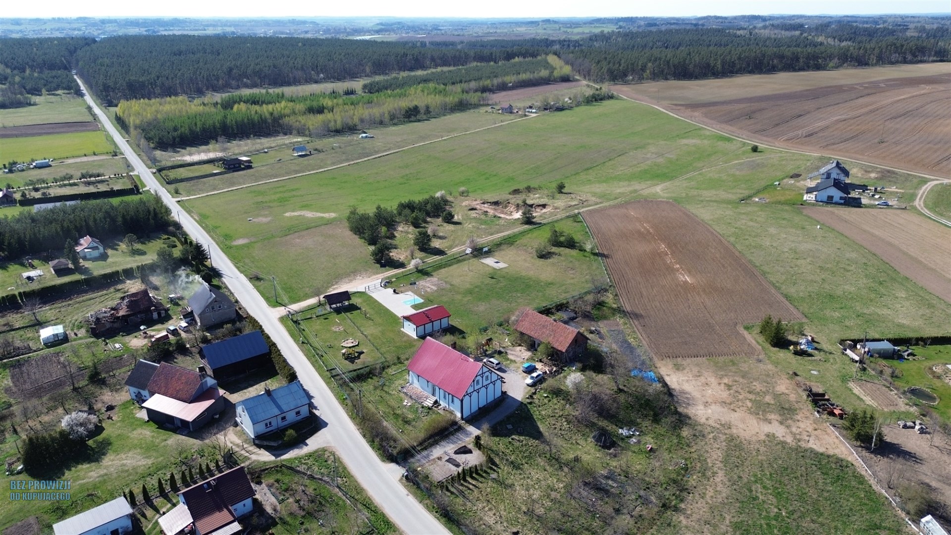 4 działki na sprzedaż.