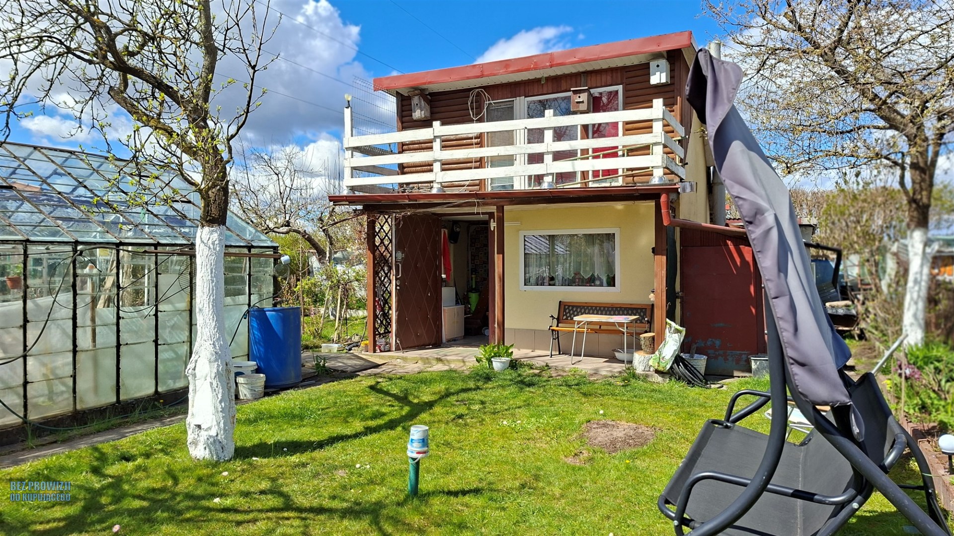 Ogródek działkowy ROD Sasanka. 